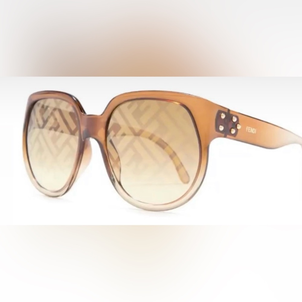 Sold-FENDI FF BROWN WOMEN SUNGLASSES